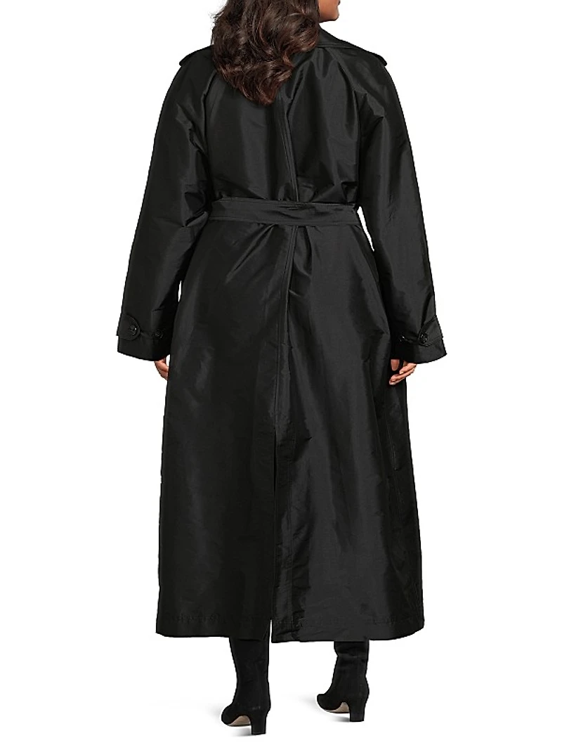 Delia Long Oversized Trench Coat