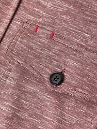 Wool-Silk Double Face Overshirt