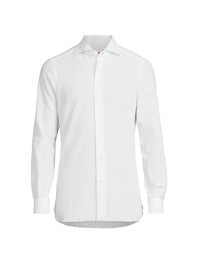 Seersucker Cotton Shirt
