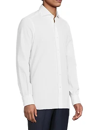 Seersucker Cotton Shirt