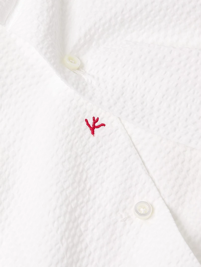 Seersucker Cotton Shirt