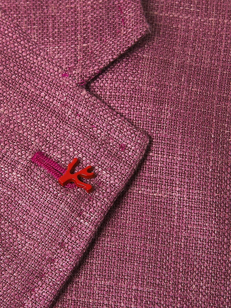 Melange Wool-Silk-Linen Sportcoat