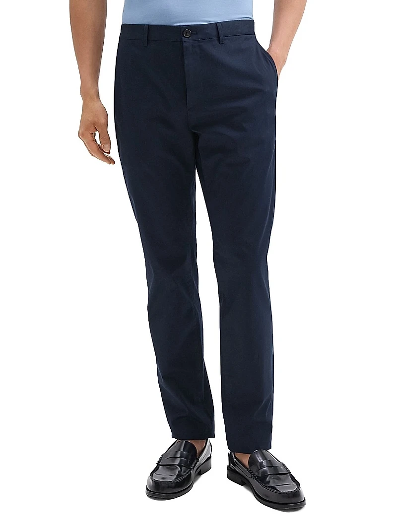 Hanson Twill Straight-Leg Chino Pants