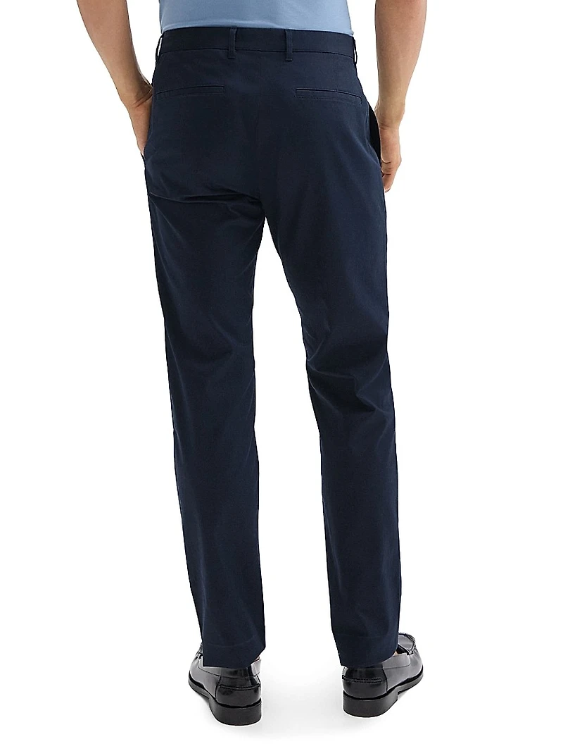 Hanson Twill Straight-Leg Chino Pants