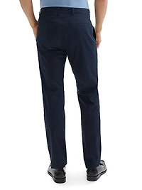 Hanson Twill Straight-Leg Chino Pants