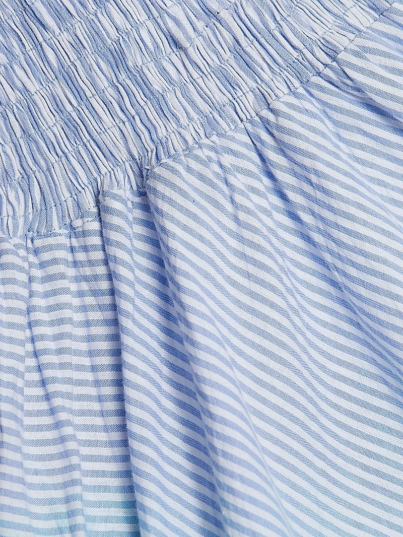 Ariyike Pleated Tie-Dye Maxi Dress