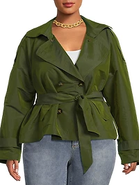 Julia Short Trench Coat