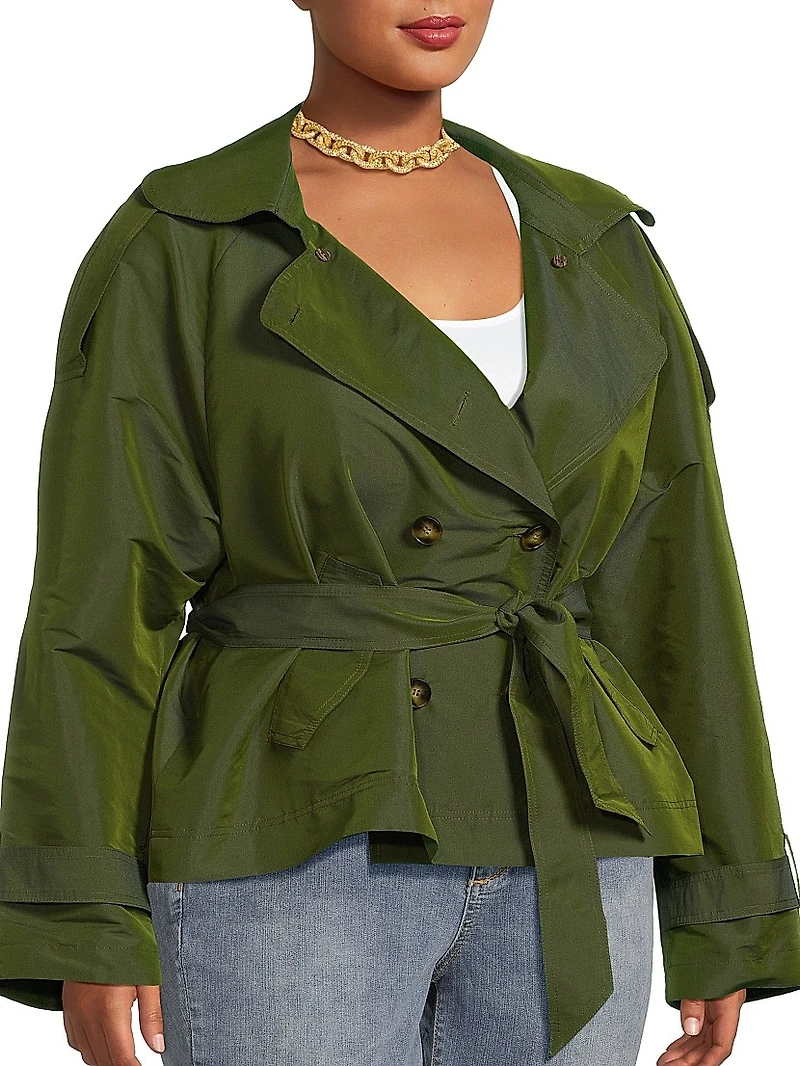 Julia Short Trench Coat