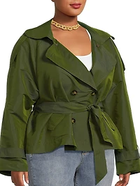 Julia Short Trench Coat