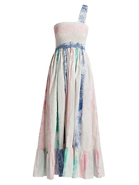 Ayoka Dyed Smocked Maxi Dress