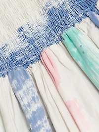 Ayoka Dyed Smocked Maxi Dress