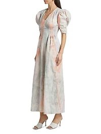 Adu Printed Maxi Dress