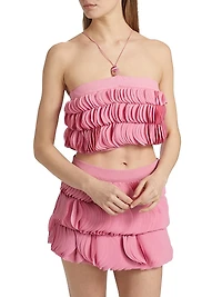 Capri Geode Textured Appliqué Top