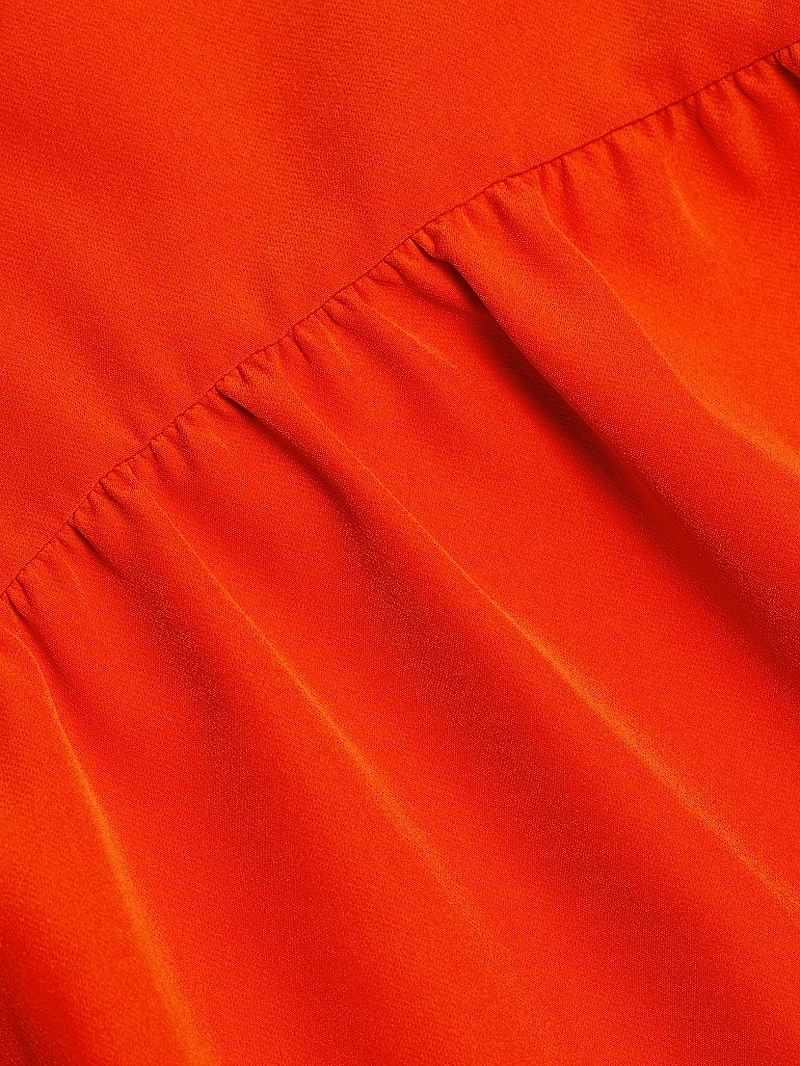 Oliver Cady Spaghetti Strap Midi-Dress