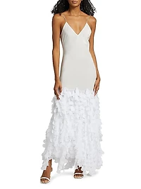 Primrose Textured Hem Slip Gown