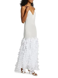 Primrose Textured Hem Slip Gown
