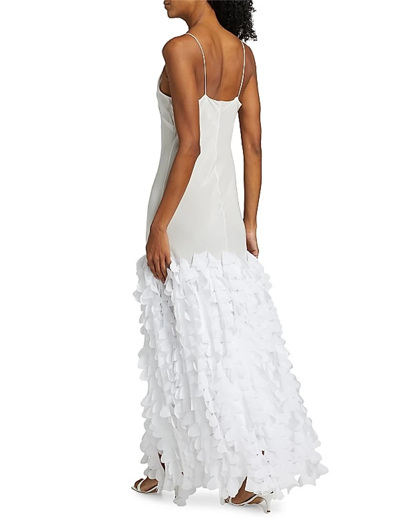 Primrose Textured Hem Slip Gown