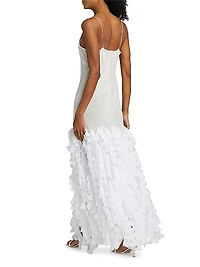 Primrose Textured Hem Slip Gown
