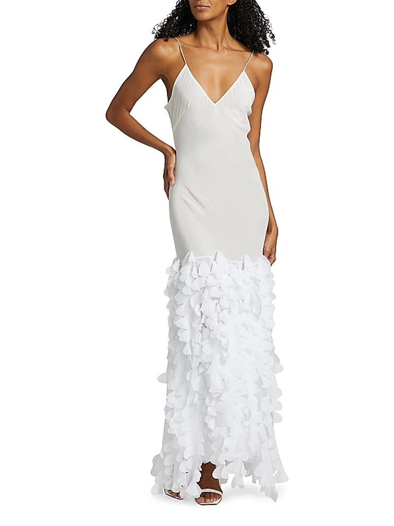 Primrose Textured Hem Slip Gown