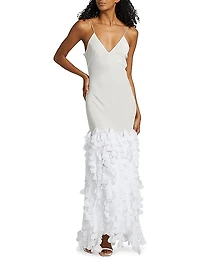 Primrose Textured Hem Slip Gown