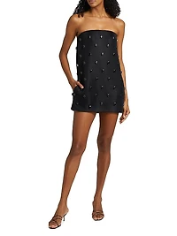 Tilly Beaded Strapless Mindress