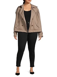 Julia Short Wool Trench Coat