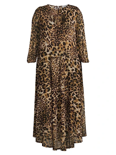 Lana Untamed Leopard Dress