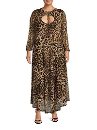 Lana Untamed Leopard Dress