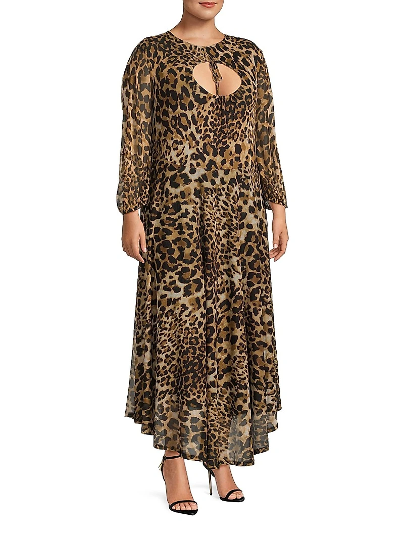 Lana Untamed Leopard Dress