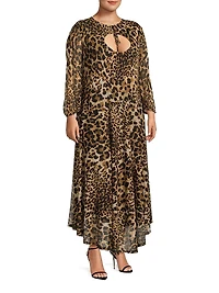 Lana Untamed Leopard Dress