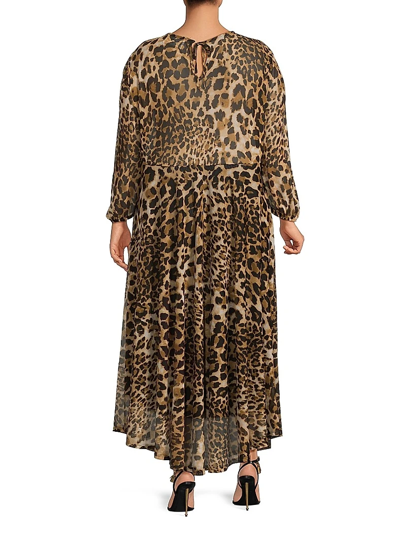 Lana Untamed Leopard Dress
