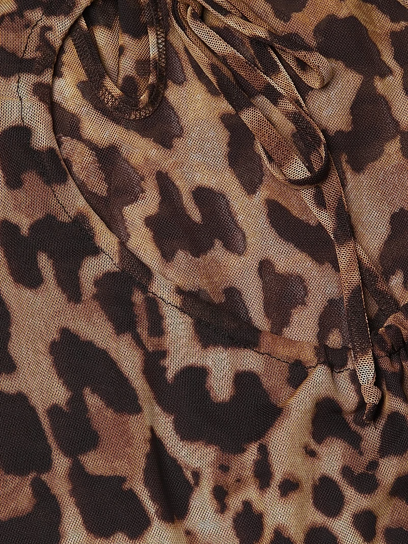 Lana Untamed Leopard Dress