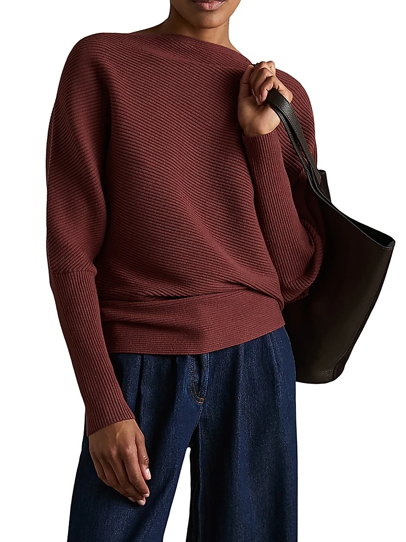 Lorna One-Shoulder Sweater
