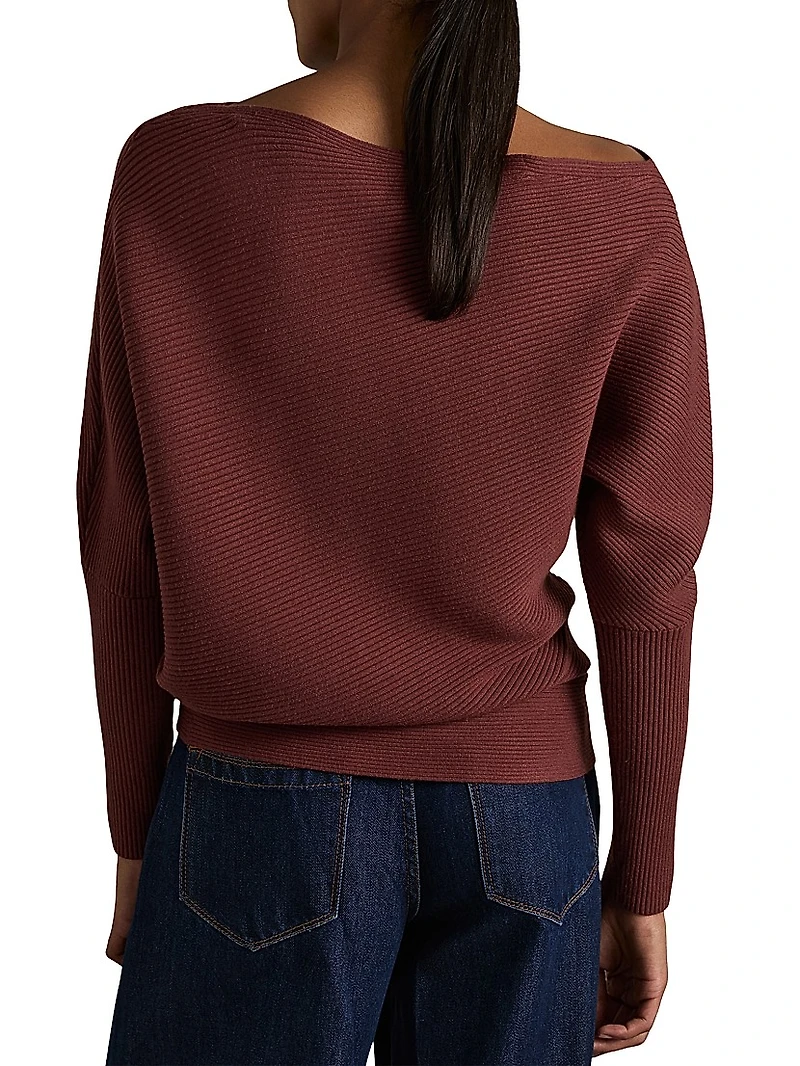 Lorna One-Shoulder Sweater