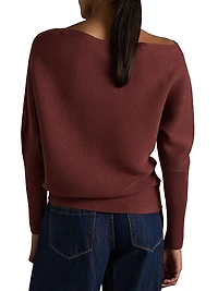 Lorna One-Shoulder Sweater