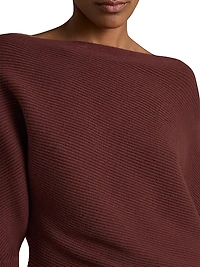 Lorna One-Shoulder Sweater