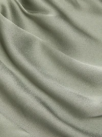 Satin One-Shoulder Cocktail Dress