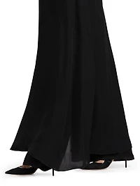 Crêpe Long Blazer