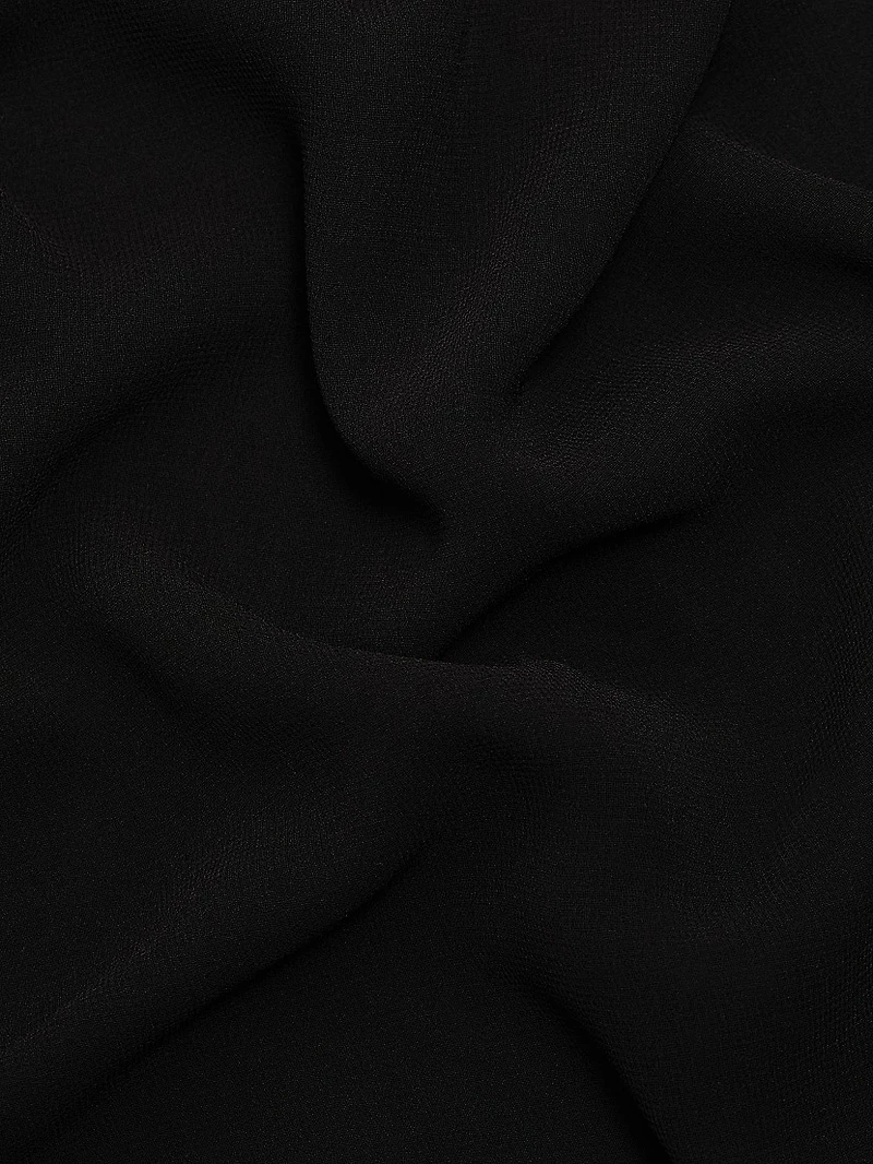 Georgette One-Shoulder Top