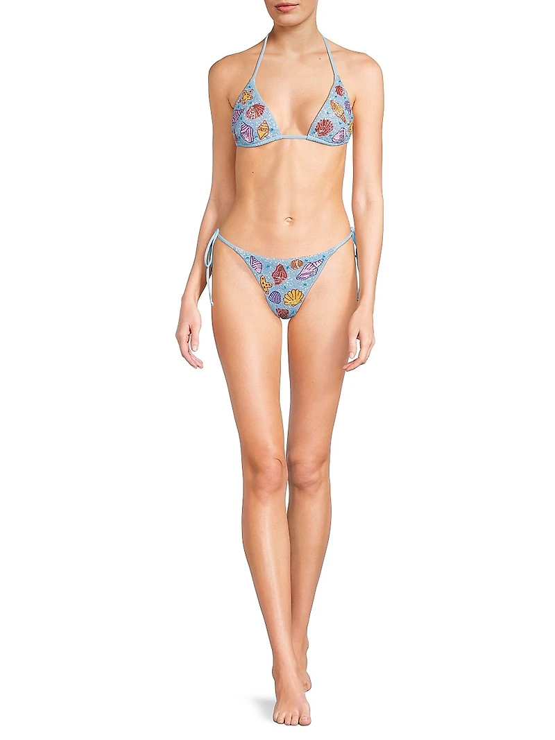 Daphne Groeneveld Sea Embellished Bikini