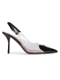 90MM PVC & Patent Leather Pumps