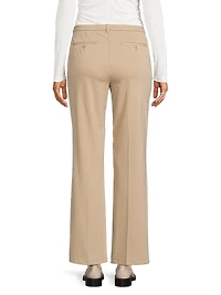 The Isabella Slim-Fit Straight-Leg Pants