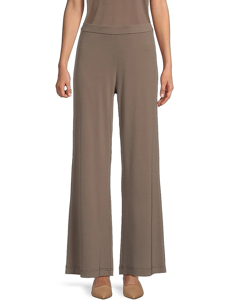 The Castle Knit Flare Pants