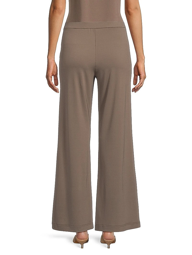 The Castle Knit Flare Pants