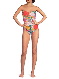 Juliette Zinnia Fields One-Piece Swimsuit