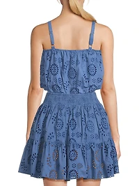 Dani Cotton Eyelet Crop Top