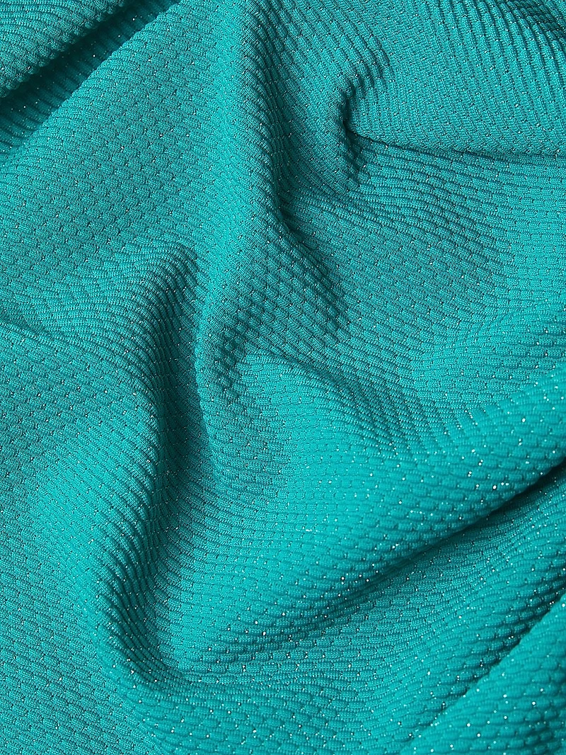 Juliette Metallic Piqué One-Piece Swimsuit