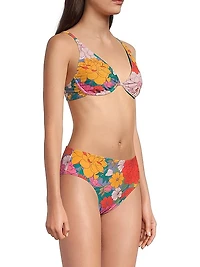 Leah Zinnia Fields Bikini Top