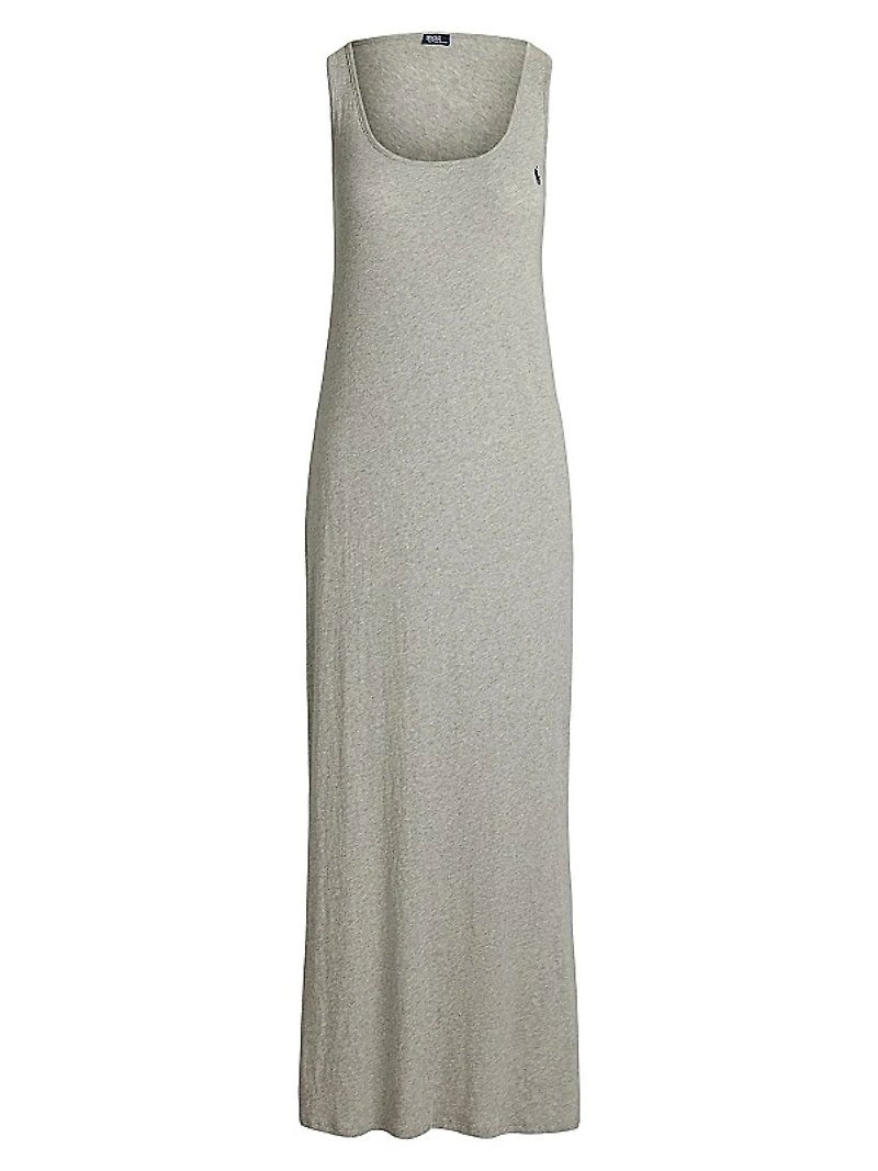 Jersey Scoopneck Tank Maxi Dress