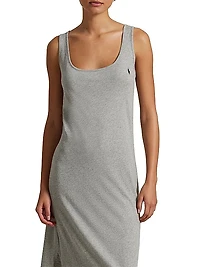 Jersey Scoopneck Tank Maxi Dress